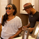On the set of The Houstons: On Our Own (The Houstons: On Our Own via Lifetime)